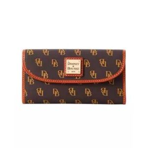 Dooney & Bourke Gretta Signature Continental Clutch